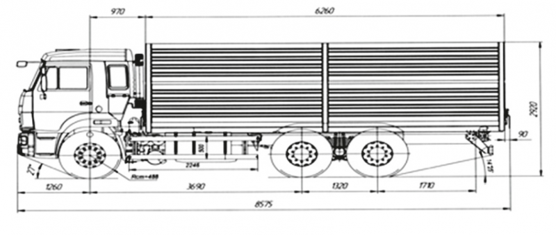 КАМАЗ 552910 (сельхозник) Сельскохозяйственная спецтехника
