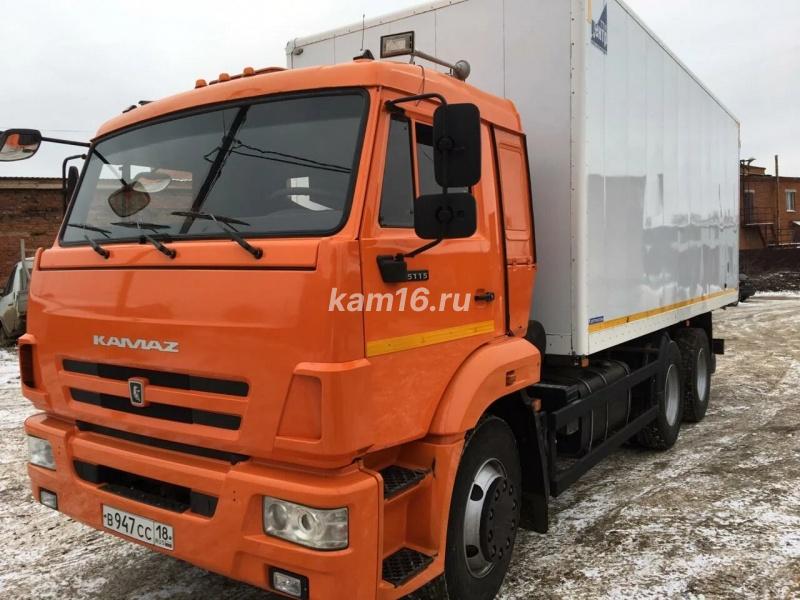 Изотермический фургон на шасси Камаз 65115 Е-5